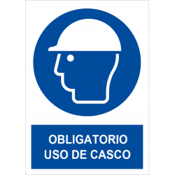 Uso obligatorio de casco