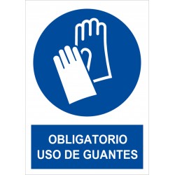 Obligación de uso de Guantes